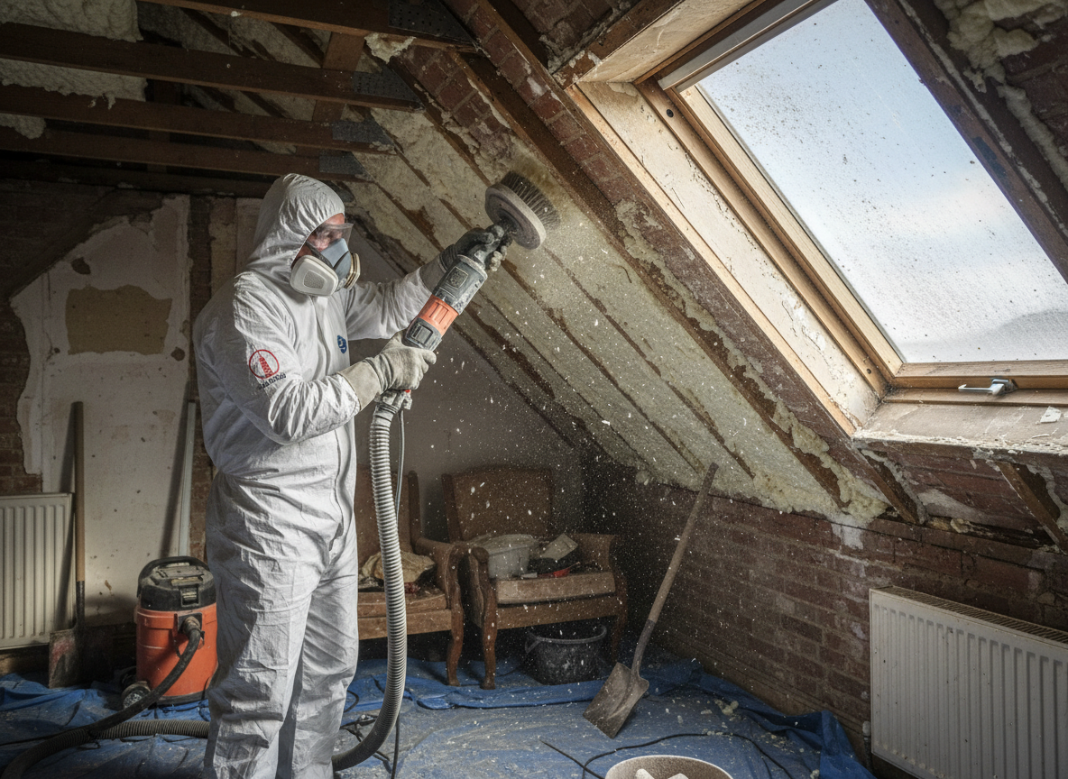 Spray Foam Removal in West Kensington